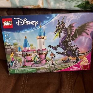 LEGO Disney Enchanted Castle and Dragon Set